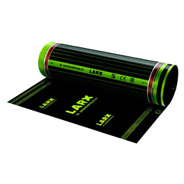 LARX film with grounding, 100 W/m<sup>2</sup>, width 0.5 m, price per 1 m length